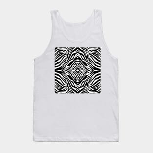 Illusion Black White Tank Top